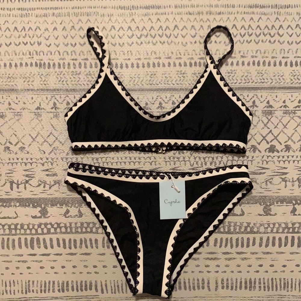 Black bathing suit